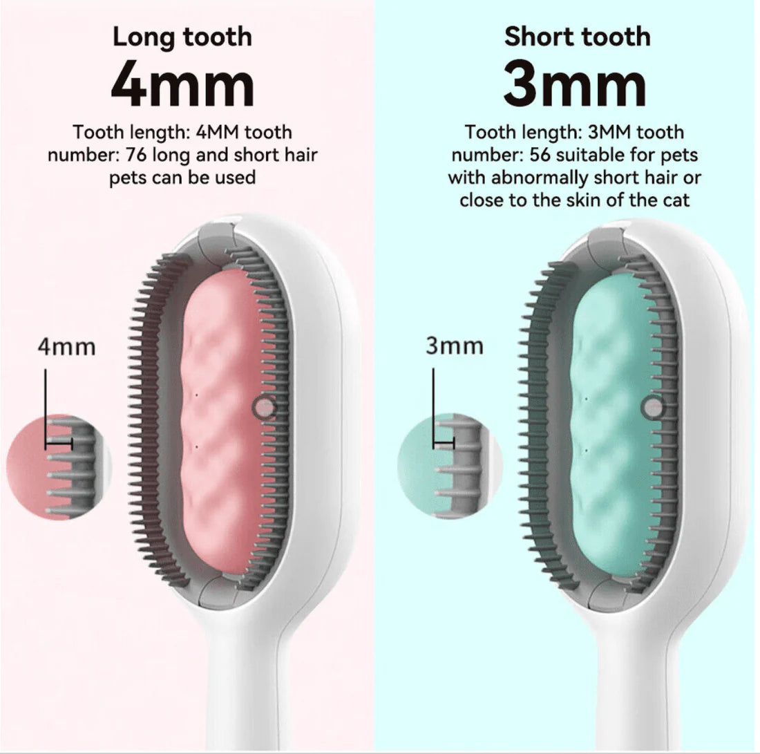 Pet Hair Removal Comb With Water Tank