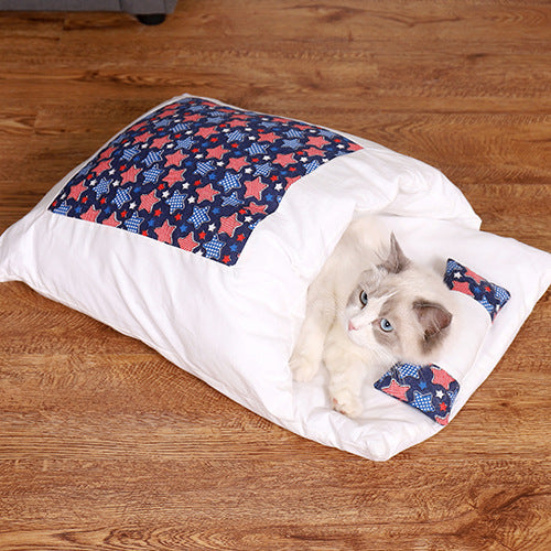 Japanese style sleeping bag, removable and washable