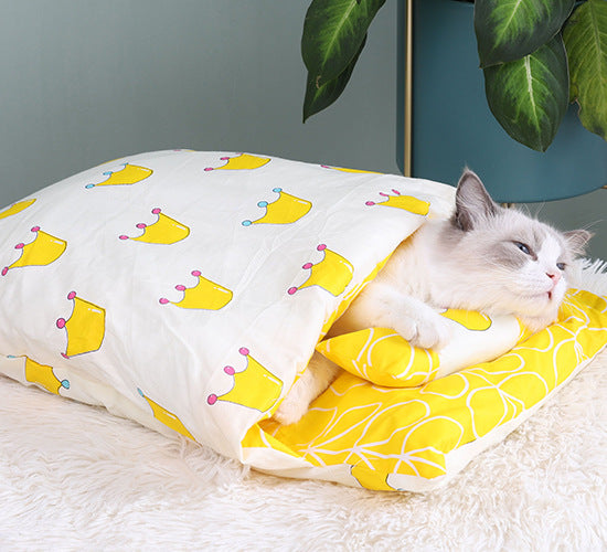 Japanese style sleeping bag, removable and washable